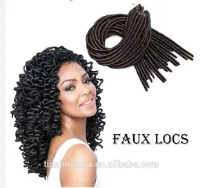 Hot Selling Soft Dread Styles Equal Urban Soft Faux Locs Crochet Braids