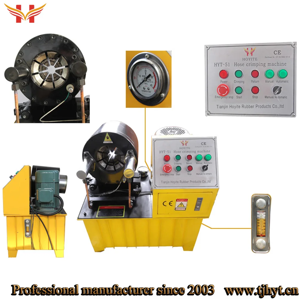 
Finn-power used high pressure hydraulic hose crimping machine for sale 