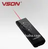 VSON V2202 hot selling wireless presenter with green laser pointer