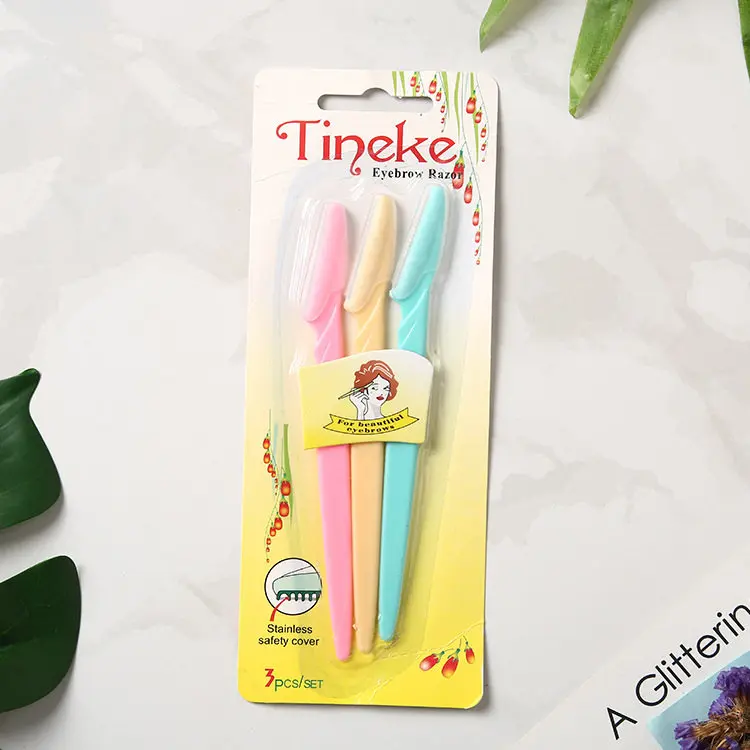 2019 Beauty eyebrow knives manufacturers wholesale folding new beauty eyebrow trimmer women