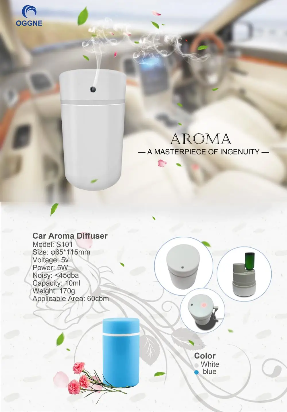 2018 Automatic Perfume Aromatherapy Dispenser Scent Air Aroma Machine