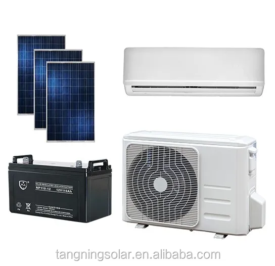 High Efficiency Solar Air Conditioner 12000 Btu Off Grid Solar Split Powered Air Conditioning