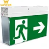 Class II self test wall mounted ceiling mounted exit led emergency sign light with LiFePO4 battery