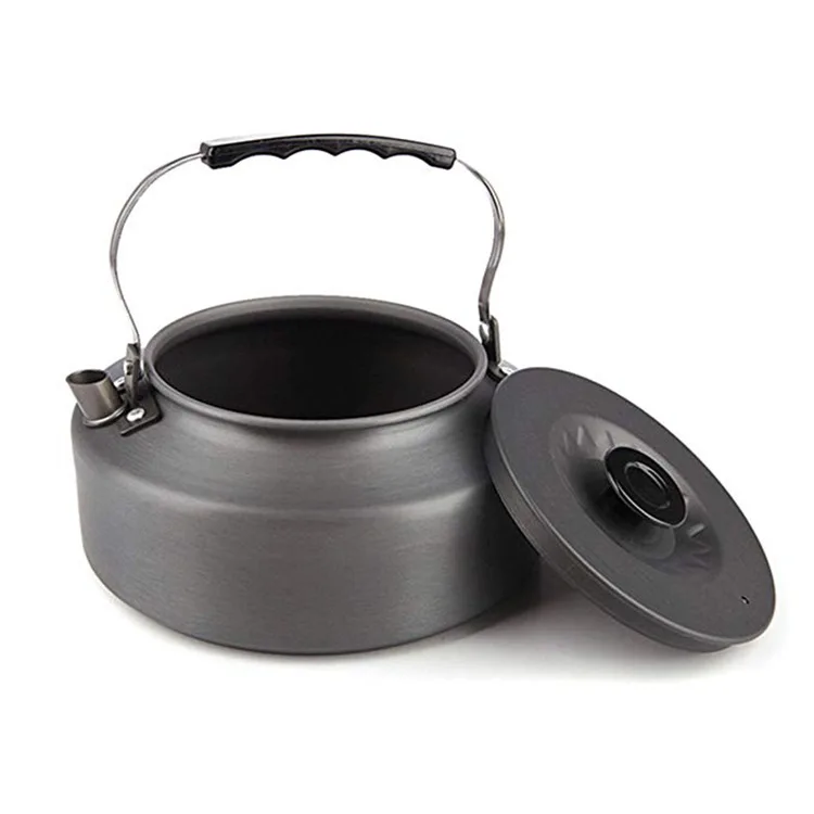 

Outdoor Concrete Aluminum Alloy  Large Capacity Teapot Portable Kettle Coffee Pot, Picture