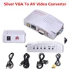 VGA to video Universal PC VGA to TV AV RCA Signal Adapter Converter Video Switch Box Supports NTSC PAL system