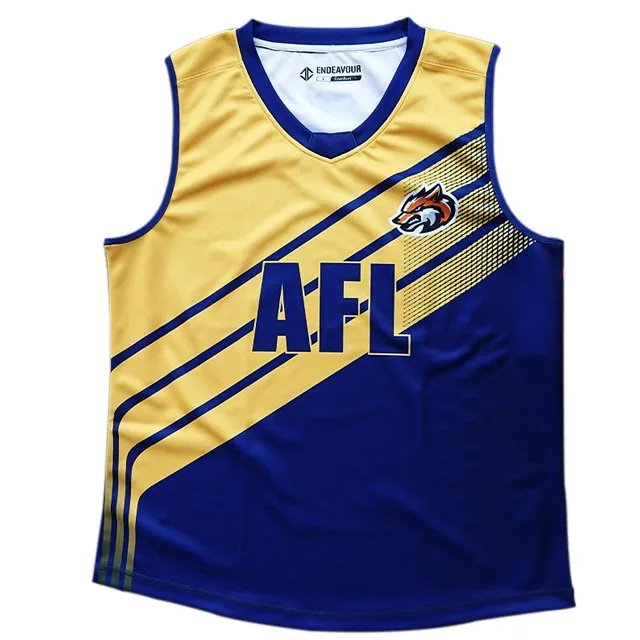 Wholesale High Quality Custom Sublimated Afl Jersey - Buy Custom ...