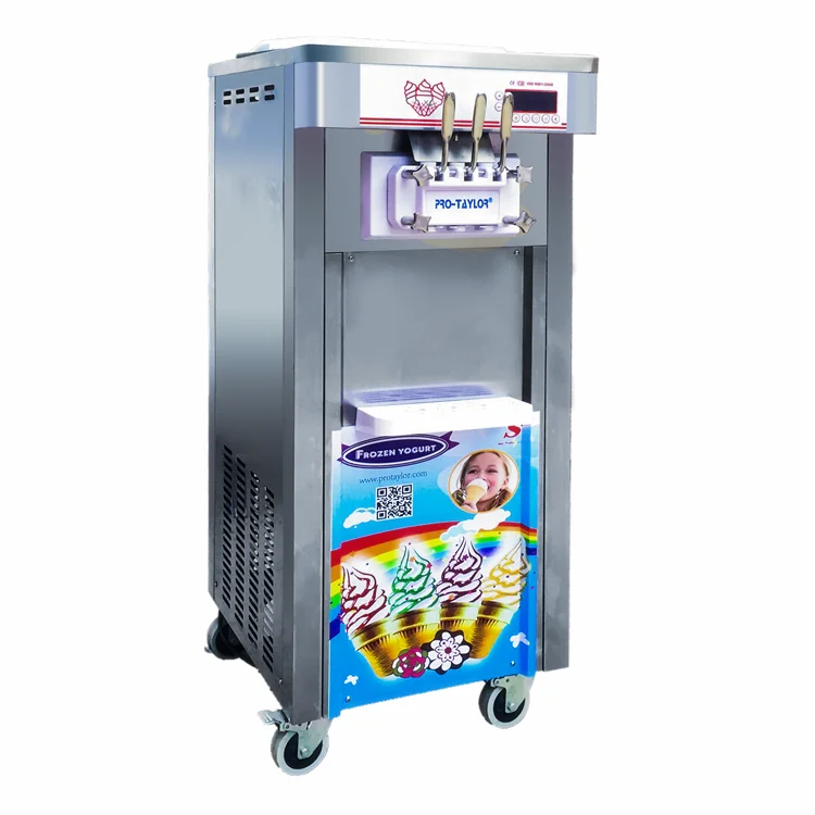 Frozen Yogurt Ice Cream Machine. Аппарат для мягкого мороженого. Коммерческая машина для мороженного.