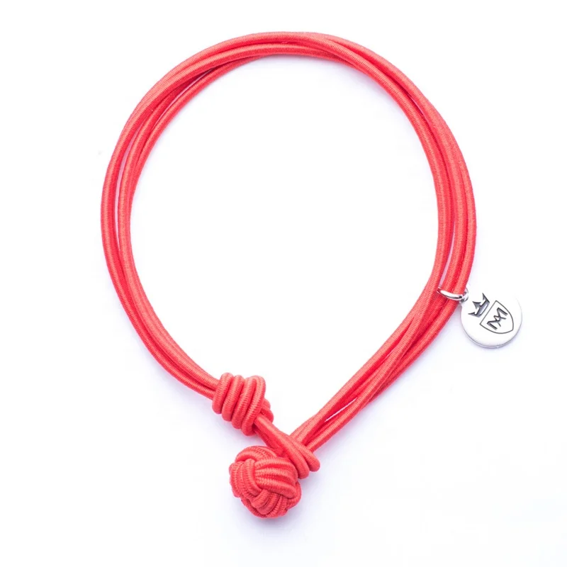 

Custom Fashion Handmade Tie The Knot Elastic Bracelet, Refer to our color table;total 48 color