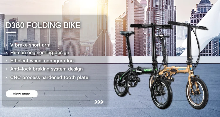 2019 Newest Fashion Custom Eco-Friendly Lightweight Folding Bike