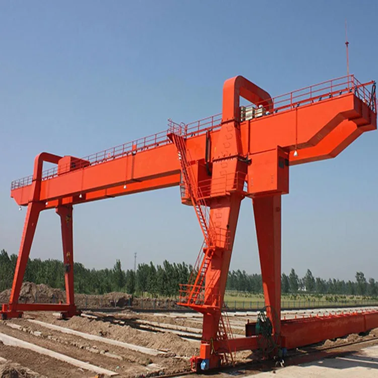 China mg type double girder 50 ton gantry crane 55 ton price