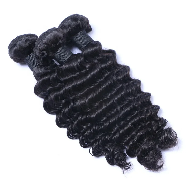 

Good feedback deep wave raw indian hair bundle, N/a