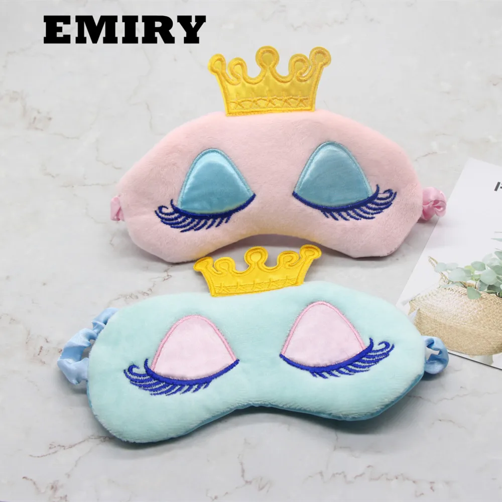 

2019 New Cute Sleeping Beauty Soft Queen Crown Sleep Eye Mask