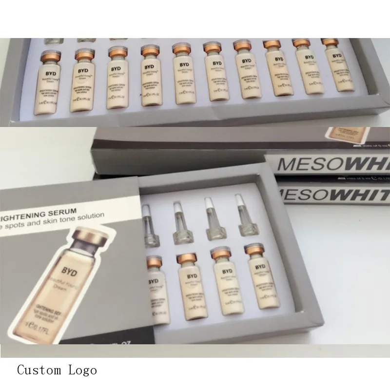 

Free sample Beauty Salon Meso white BB Glow Treatment kit meso white whitening serum, 12 colors