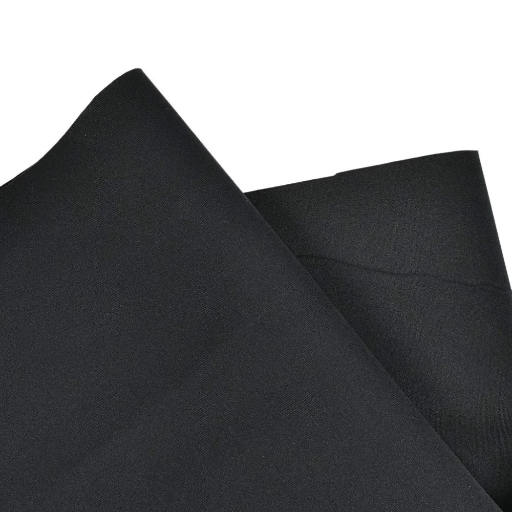 批发高品质 2.5毫米 sbr 黑色软氯丁橡胶面料潜水服