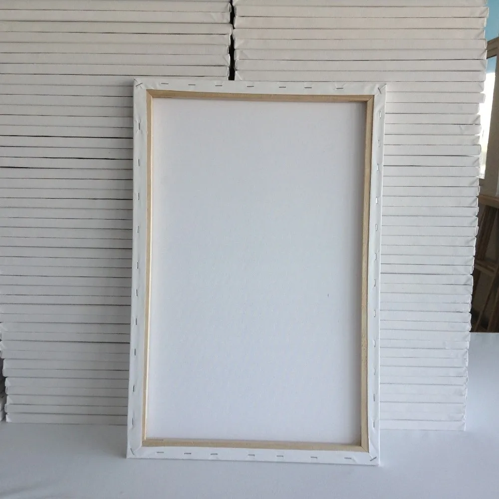 16x24inch 280g Economy Blank Stretched Canvas For Canvas Print And Oil ...