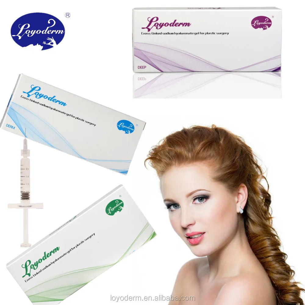 

10ml hyaluronic acid dermal filler skin injection, Transparent