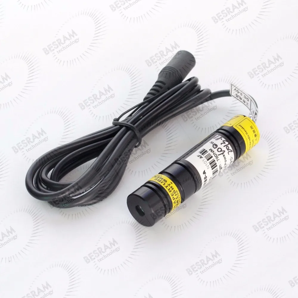 
16*68mm Focusable 650nm 660nm 200mW Red Laser Diode Module Lazer Dot 