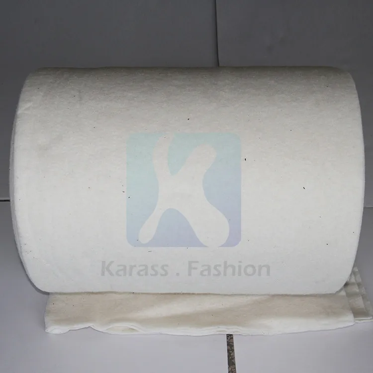 Needlepunched Nonwoven Special Treatment 100 Cotton Quilt Batting