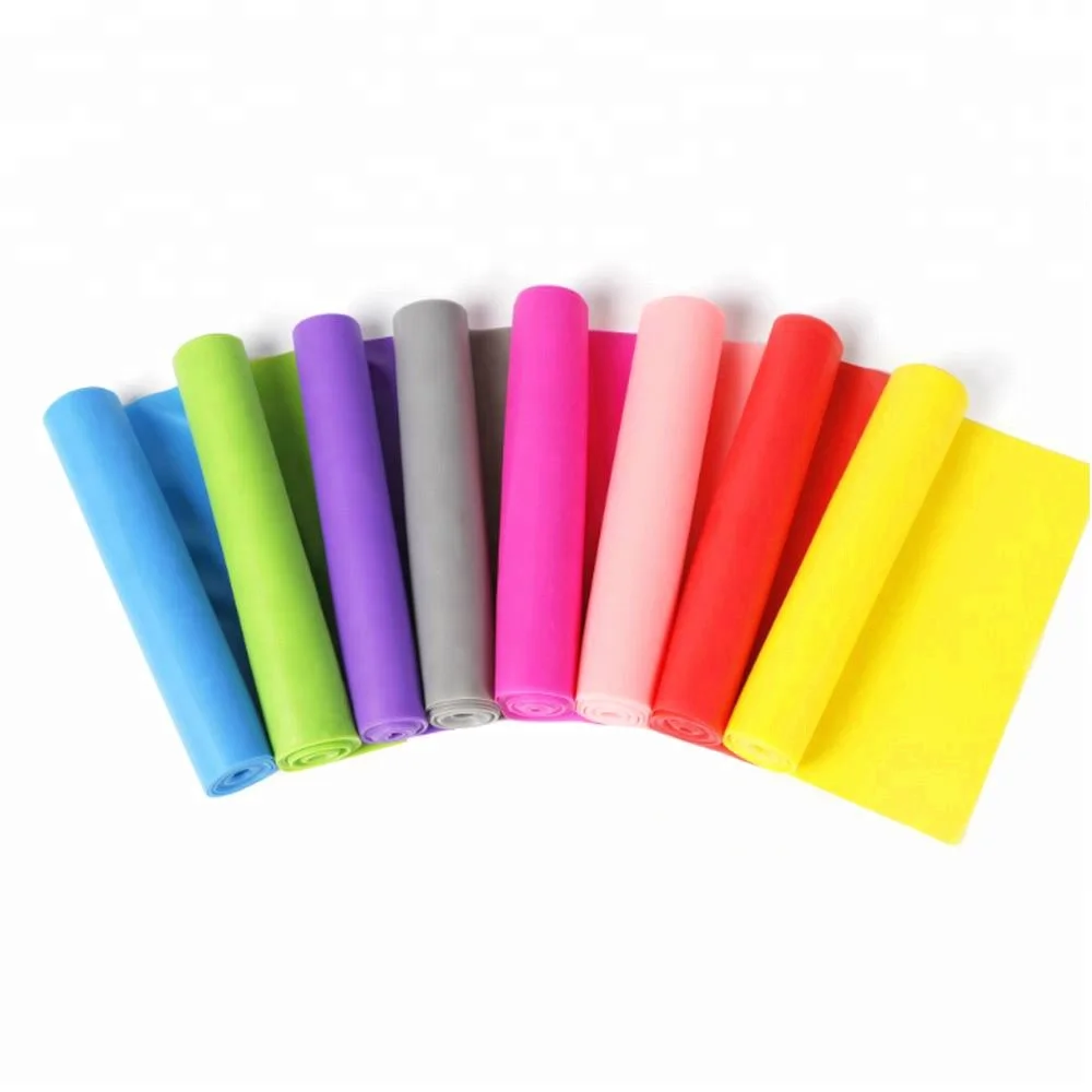 

Durable high stretch bodybuilding fitness exercise theraband