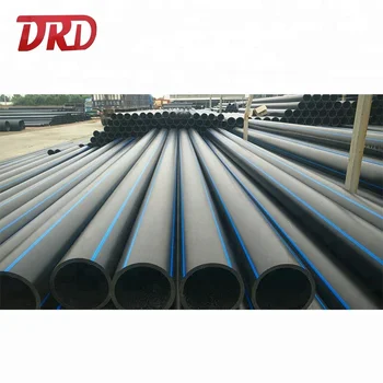 Pe Flexible Black Drain Pipe Hdpe Pn16 Dn315 Pe Pipes - Buy Pe Plastic ...