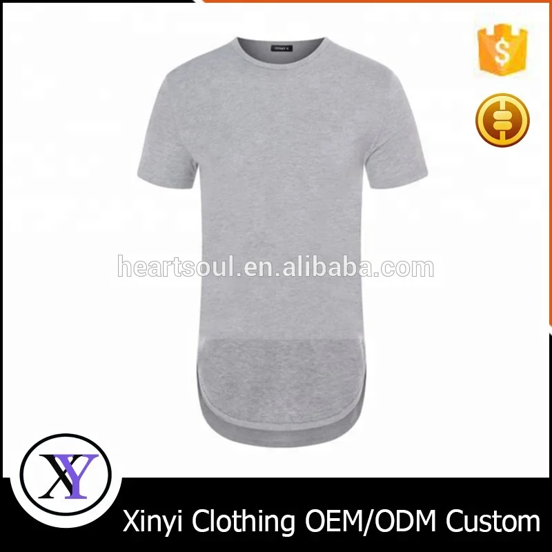 

2018 Hot Sale Cheap Fashion 100% Cotton Trendy Long Men T-shirt, Custom pantone color