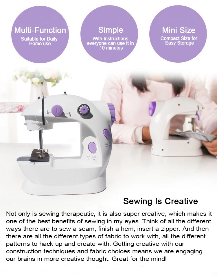 Handheld Convenient Multi Function Sewing Machine Mini Sewing Machine