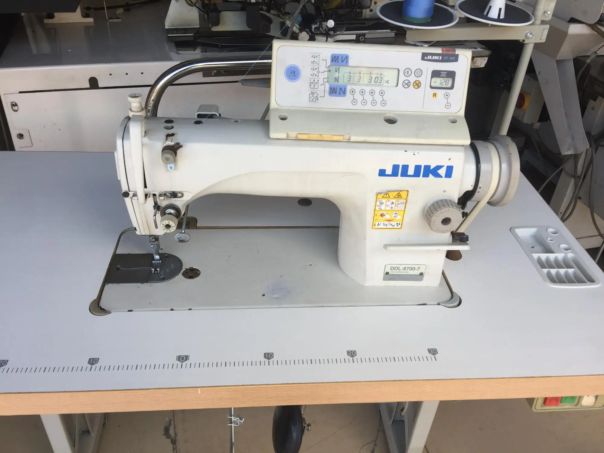 Fresh Clear Good Conditional Juki 87007 Used Industrial Lockstitch