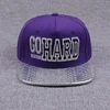 Street Style Hip Hop Flat brim snapback caps custom logo Custom gorras snapback with embroidery