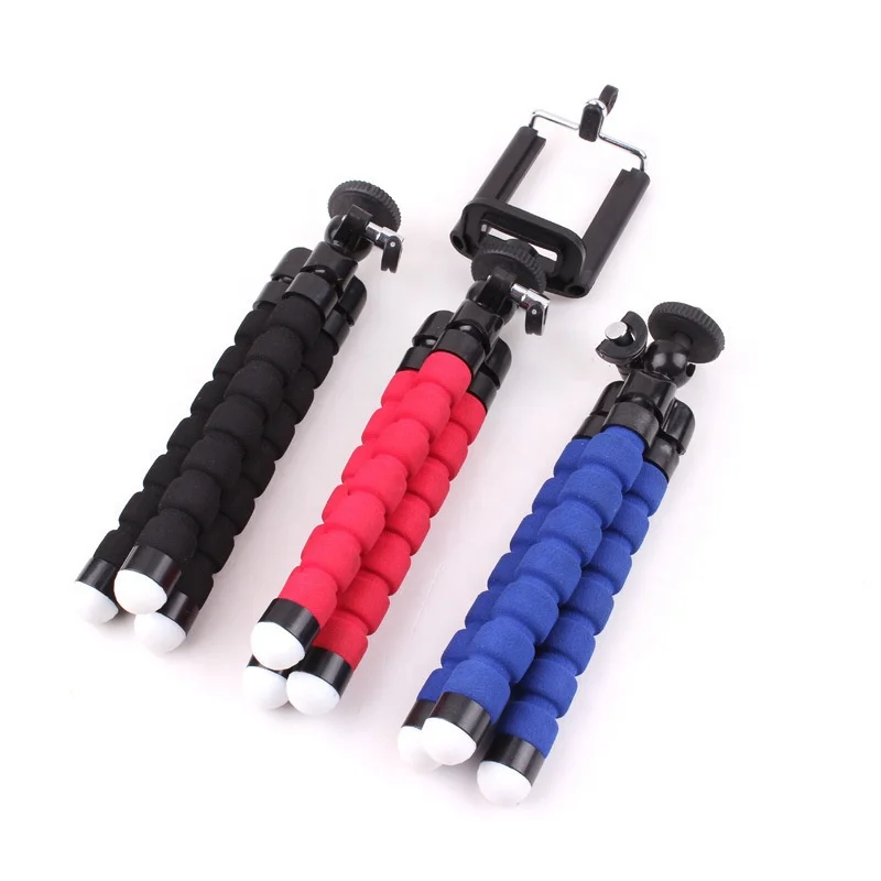 

Mini Sponge Octopus Flexible Tripod for Mobile Phone and Camera Tripod