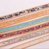 YALI rhinestone applique transfer used for girls and mens luxury apparel garment