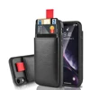Wallet Case For iPhone XR , Amazon Hot Product Double Card Holder Pocket Leather Cover Case For iPhone XR