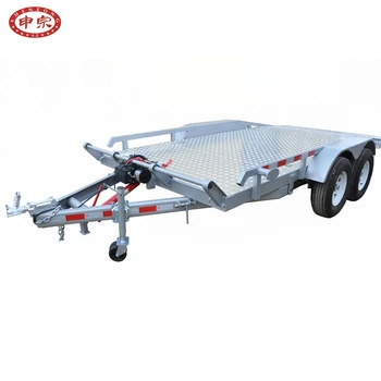 12*7 Tandem Axle Aluminum Hydraulic Tilt Car Hauler - Buy Hydraulic 