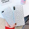 New phone accessories 2018 for iphone 67 8 plus x xs xr xs max 3d visual diamond pattern glossy imd phone case