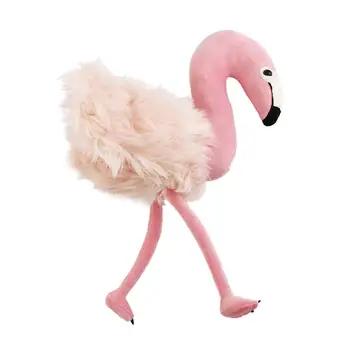 stuffed flamingo toy