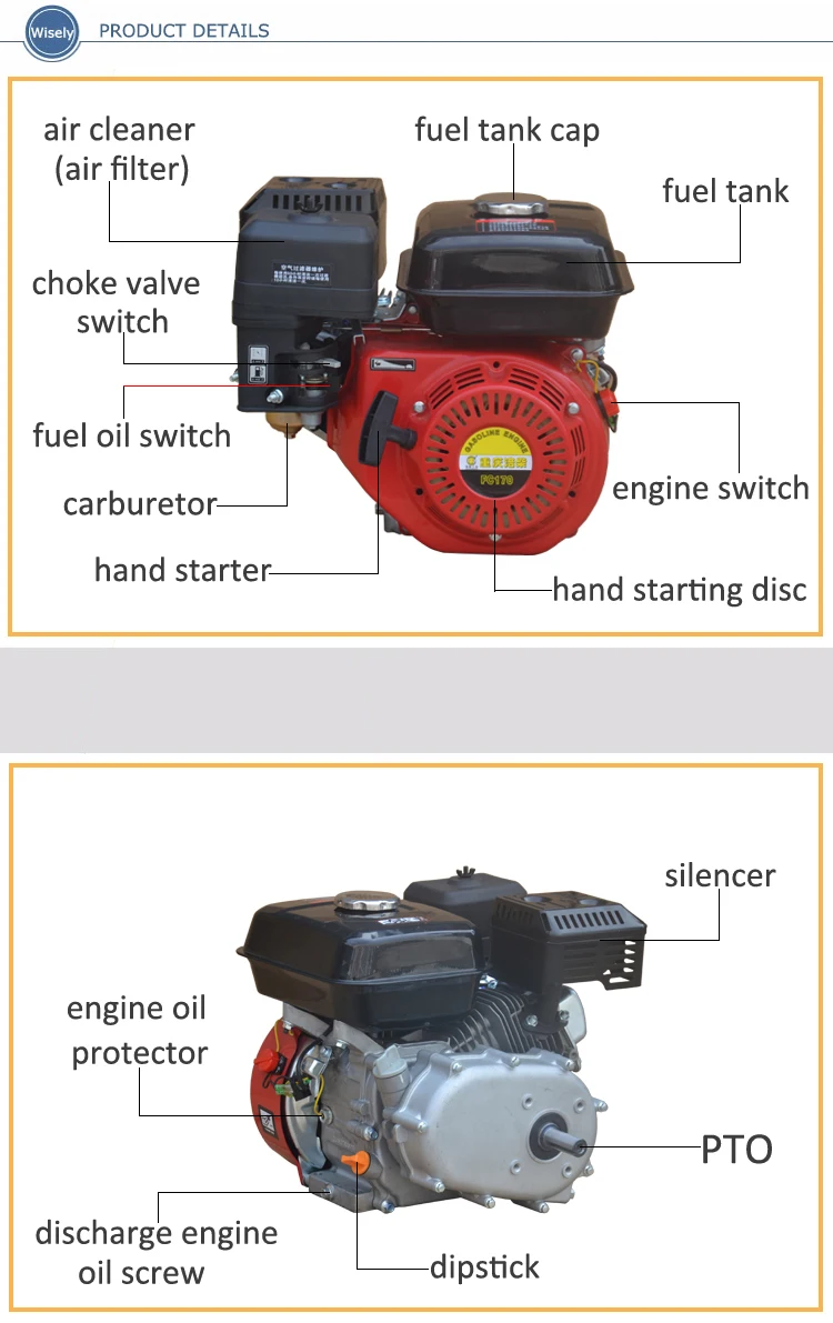 mini petrol engine for cycle