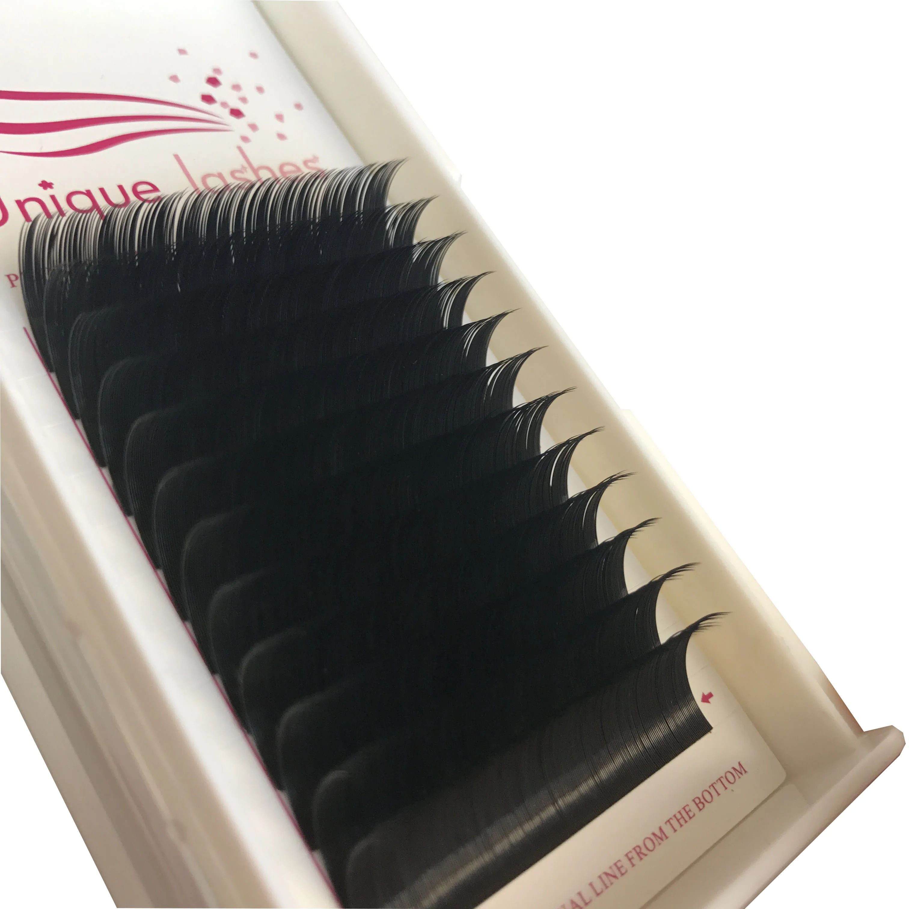 

Wholesale eyelash extension taiwan classic eyelashes PBT fiber individual lashes, Black