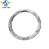 Custom color plastic round resin ring for handbag handle