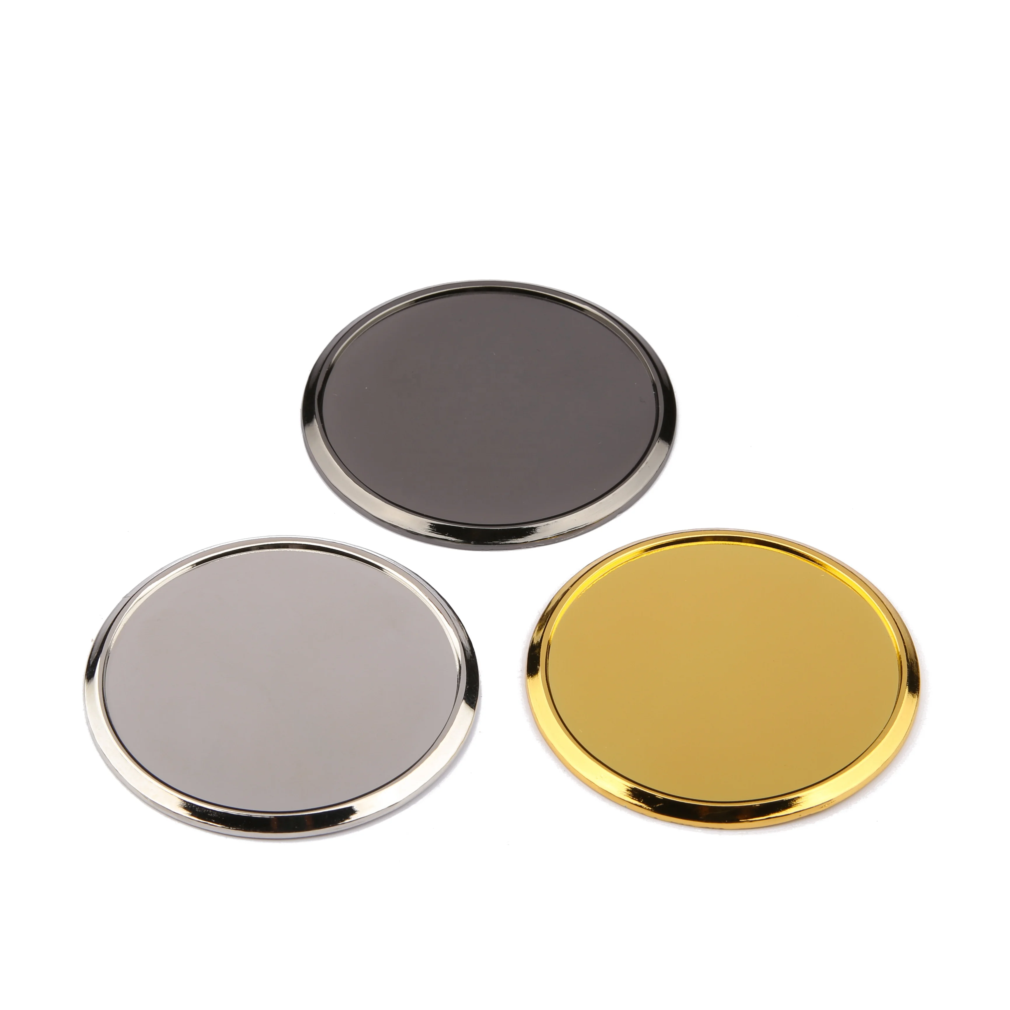 
Wholesale hot circle round and rectangle metal plate for covers with transparent lenses 