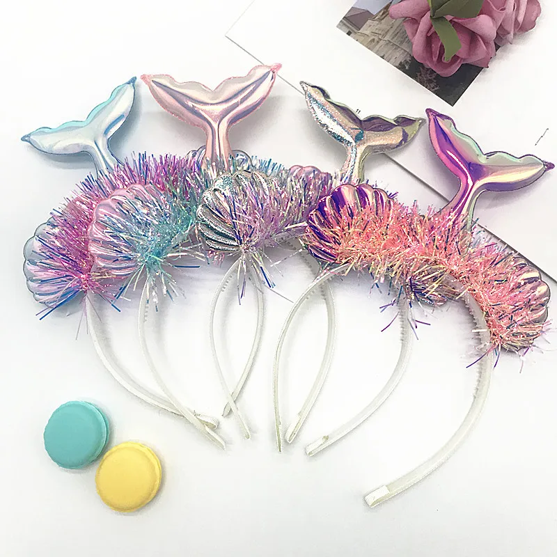 

Free shipping mermaid Hair band girl baby Headband for party, Choose from picture