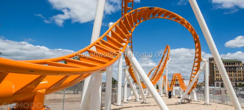 amusement park rides thrilling big roller coaster for sale