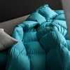 OEKO TEX factory direct prices down feather comforter /duvet/quilt throw blanket 75/25