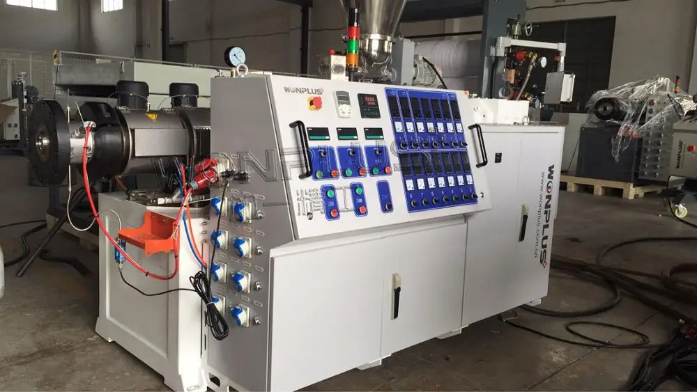 
SJZ-65/132 Conical Twin Screw Extruder 