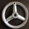 valve handwheel made out of alloy steel material by sand casting method