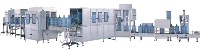 
19L, 20 Liter, 5 Gallon Bottle/ Jar/ Barrel Drinking Pure Water Mineral Water Filling Machine/Monoblock/ Production Line 