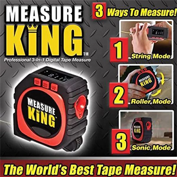 Wholesale Digital LED display laser tape measure Measuring king