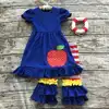 kids clothes girls boutique clothing girls back to school outfits girls summer outfits boutique clothing apple set