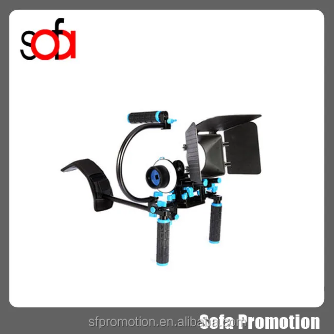 Cheap 2015 hot new dslr camera shoulder rig bracket ,camera stabilizer