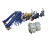 Waste plastic PP PE film bags recycling crushing washing drying line 200kg h good price in sale