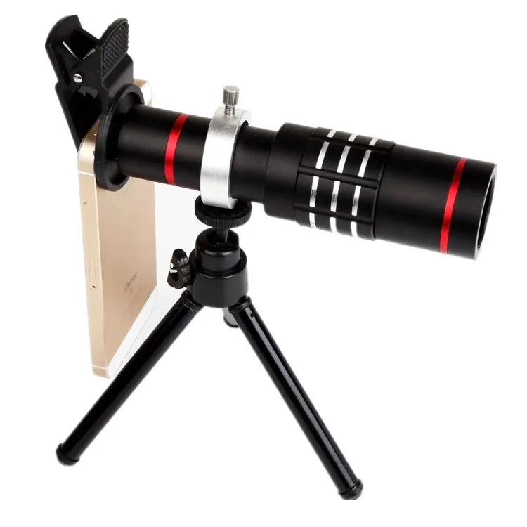 

Telescope Hd Camera 18x Mobile Telephoto Lens, Black/silver/blue/red/gold