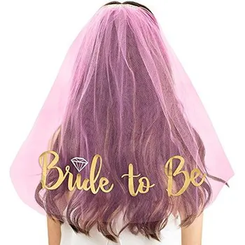 bride to be veil